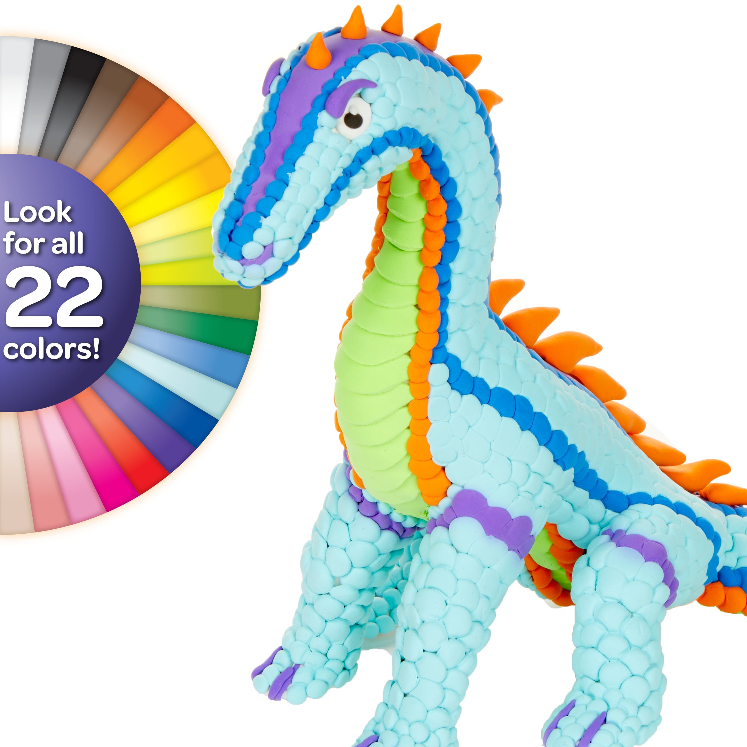  Crayola Model Magic Kit, Multicoloured, 22.86 x 13.97 x 2.03  cm, Purple : Everything Else