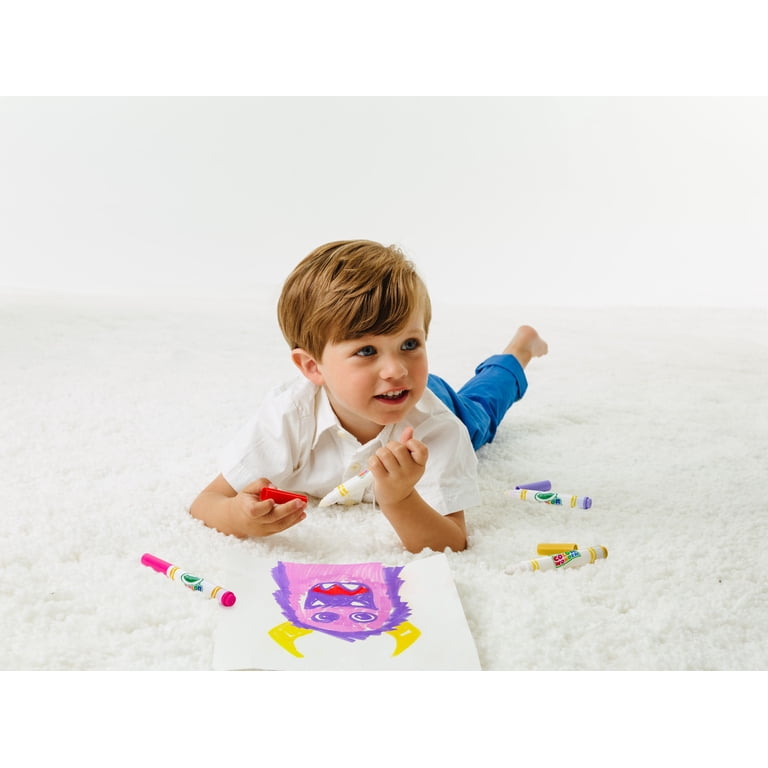 Crayola Toddler Coloring Book - 40 Pages, Educational Activities With Letters, Numbers & Shapes