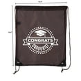 thumbnail image 2 of Senior Graduation Drawstring Backpacks Personalized Party Favor Cinch Bags - Congrats Graduate, 2 of 2