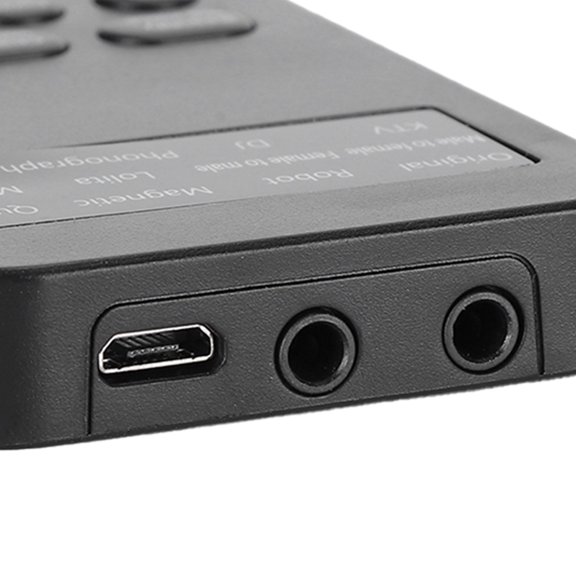 Tarjeta de Sonido en Vivo del Juego, de Sonido de Voz de Un Solo Tecla, Colección de Voz Universal que Cambia de Voz, Voz Femenina para Telefono Móvil Bebé, Voz Loli