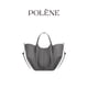 thumbnail image 1 of Bolso tote de gran capacidad en color gris plata-lata, 1 of 3