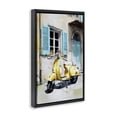 thumbnail image 2 of Stupell Industries French Country Sunny Day Scooter Ride Black Floating Frame Canvas Art, 17 x 25, by Petals Prints Design, 2 of 8