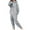 Gray, variant on Dreluolixuan Lounge Sets for Women Petite Long Sleeve Pullover Wide Leg Pants Soft Solid Lightweight Vacation Tracksuits