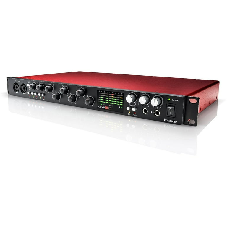 【2Uラック付】Focusrite Scarlett 18i20 G2 Focusrite Scarlett 2nd Generation 18i20 USB Audio Interface