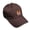 Brown, variant on Soft Baseball Hat Embroidered Dad Hat England Flag Embroidery Men & Ladies Baseball Cap Cotton Burgundy Design Only
