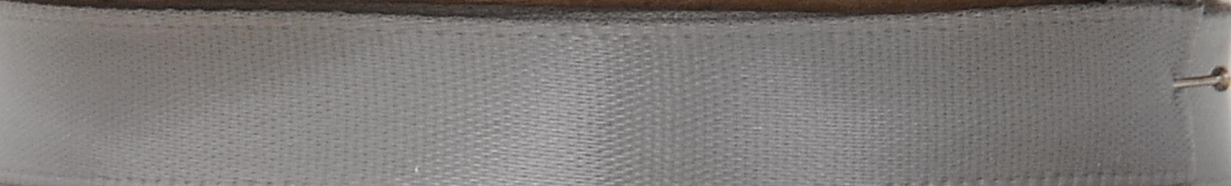 Offray Ribbon, Opal Gray 3/8 inch Single Face Satin Polyester Ribbon for Sewing, Crafts, and Gifting, 18 feet, 1 Each