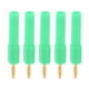 thumbnail image 2 of 5 piezas de conector banana de conversión de fuerte conectividad Buena conductividad Conector banana de conversión de 2 mm a 4 mm Verde, 2 of 9