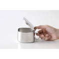 thumbnail image 3 of Alessi A404 - Design Sugar Bowl, 18/10 Stainless Steel, Mirror Polished, 3 of 4