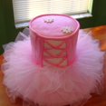 thumbnail image 4 of Tulle Tutu Cake Boda Silla Navidad Baby Shower Fiesta Cumpleaños Decoración Yuyangstore falda de la torta, 4 of 8