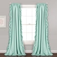 thumbnail image 1 of Reyna Window Curtain Light Blue Set 54x84, 1 of 3