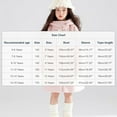 thumbnail image 4 of MKOSPLRT Girls Hooded Trench Coat Single-Button Wool Blend Dress Coat Winter Warm Windbreaker Overcoat with Pockets 5-15 Years, 4 of 10