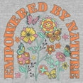 thumbnail image 2 of Girl's Lost Gods Empowered by Nature  Graphic Tee Athletic Heather Small, 2 of 5