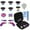 Color, variant on Prociv 17 in 1 Metal Thumbsticks for Xbox One Elite Series 2, Elite Series 2 Controller Accessory Parts, Gaming Accessory Replacement, Metal Mod 6 Swap Joystick, 4 Paddles, 2 D-Pads, 1 Tool (Blue)