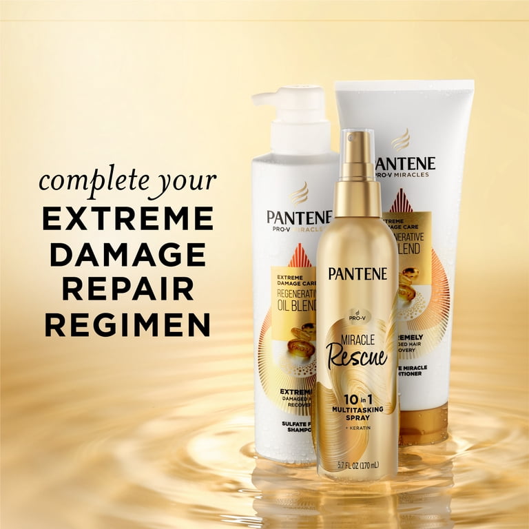 ❤️NEW!!!❤️ Pantene Miracle Rescue 10-in-1 Multitasking Spray - Gold 12.4 fl oz. Amazon.com: Pantene Miracle Rescue 10in1 Multitasking Spray  main image 3