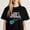 Black-1, variant on Colorful and Cute Object themed Graphic for All Love inspired Casual Tee print T Shirt
