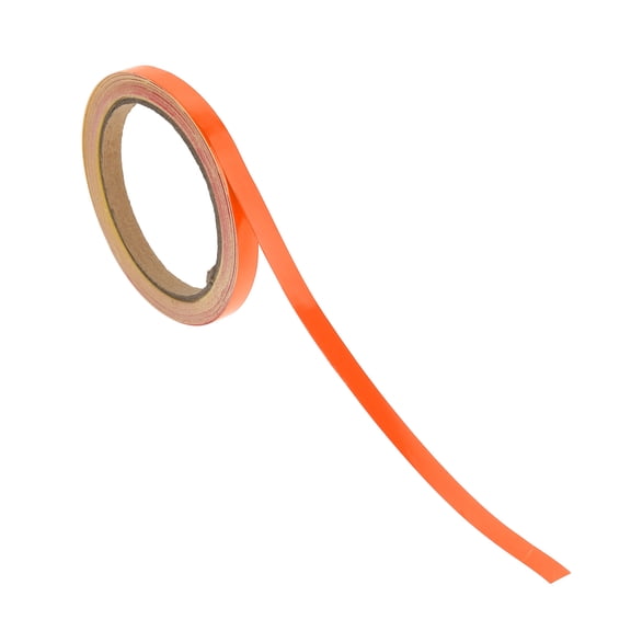 Unique Bargains Pinstripe Tape 0.35inch 32.81ft Car Stripes Pinstripe Decals Orange 1 Pc