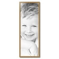 thumbnail image 2 of ArtToFrames 13" x 37" Gold with Star Picture Frame, 13x37 inch Gold Wood Poster Frame (WOM-4755), 2 of 7