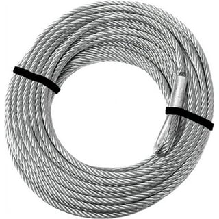 Winch Cable – Galvanized - 5/16 inch X 100 ft (9,800lb Strength) (Off-Road  Vehicle Recovery)