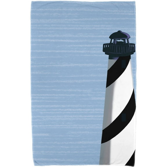 Simply Daisy 30" x 60" Light House Geometric Print Beach Towel