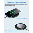 TRAHOOWireless Charger for iPhone 15/15 Plus/15 Pro/15 Pro Max/14/14