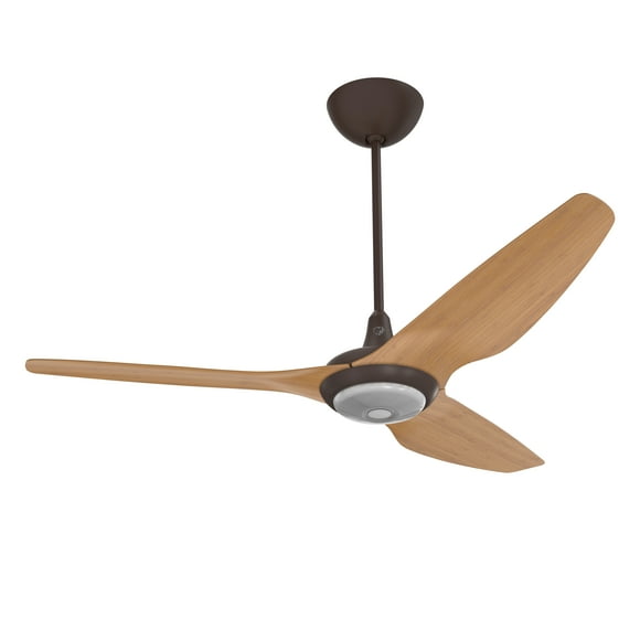 Big Ass Fans MK-HK4-05240601A471F 60" Haiku Ceiling Fan Kit w/ 20" Downrod, Caramel Bamboo/Bronze Motor
