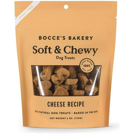 UPC: 0857155007435 | Bocce’s Bakery Soft Chewy Cheese Recipe All-Natural Dog Treats 6 oz