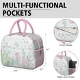 thumbnail image 6 of Lunch Bag Lunch Box for Women Reusable Insulated Lunch Bags,Water-Resistant Seashell Pattern Cooler Lunch Tote Bag, Large Capacity for Work Travel Picnic, 6 of 6