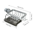 thumbnail image 3 of Organizador Para Grifo De Cocina 2025 Nuevo Soporte Para Esponjas Sobre El Grifo Organizador Para Cocina Organizador Multifunción Estante Para Tuberías De Agua Redondas, 3 of 4