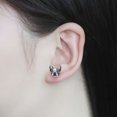 thumbnail image 4 of French Bulldog Boston Terrier Stud Earrings Enamel Colorful From the Ginger Lyne Collection, 4 of 5