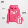 thumbnail image 2 of Buzo con Capucha y Cierre GAP para Niñas con Logo Rosa Talle M, 2 of 2