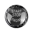 thumbnail image 3 of Engine Start Stop Button Cover Cars Styling Sticker Fit for E90 E92 Black, 3 of 8