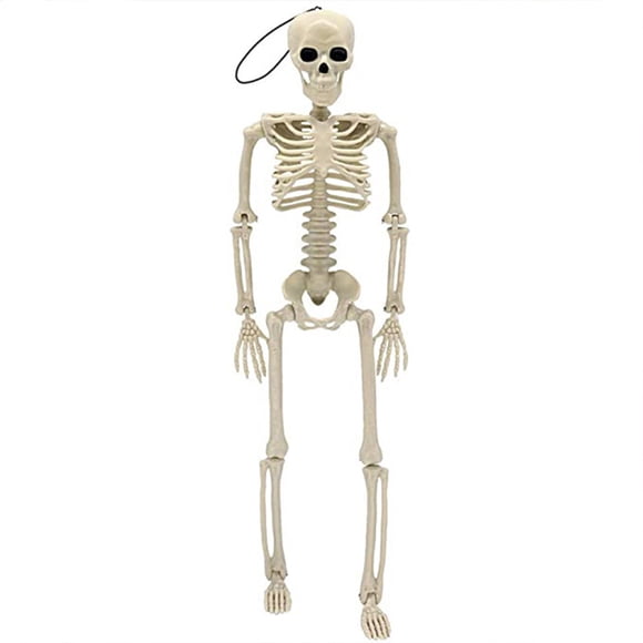 YIMWNYI Halloween Skeleton Decoration, Moving Skeleton Props, Realistic Skeleton Figures, Perfect for Haunted House, Outdoor and Indoor Decor, Creepy Halloween Decor, Fun Prank Decorations