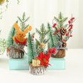 thumbnail image 3 of Mini árbol de Navidad Matsuzay Adorno para Hogar Decoración de Escritorio 23 cm, 3 of 6
