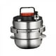 thumbnail image 1 of Olla a presión,Olla a presión pequeña Utensilios de cocina de acero inoxidable,Mini olla a presión para acampar enlatadoras a presión,Olla a presión multifunción olla 2 piezas Sharpla Olla a presión, 1 of 8