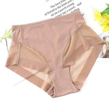 Womens Underwear Cotton High Waisted Briefs Ladies Hipster Panties-Full Coverage Soft Comfortable Briefs Panty