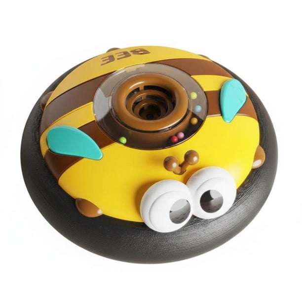 Balón De Fútbol Flotante Que Se Desliza Sobre Suelos Lisos. Balón De Fútbol Flotante LED Con Barrera De Espuma Suave. Disco Deslizante Motorizado Para Niños Pequeños, Family Bee. Abeja