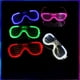 thumbnail image 4 of Gafas de luz fría luminosas LED, gafas con destellos, gafas fluorescentes coloridas, accesorios para conciertos y fiestas nocturnas, 4 of 4
