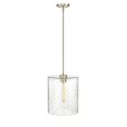 thumbnail image 5 of Millennium Lighting  Ashli 1 Light Pendant with Clear Honeycomb Glass Shades Modern Gold, 5 of 5