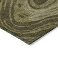 thumbnail image 4 of HomeRoots 601294 9 x 12 ft. Olive Green & Beige Abstract Washable Indoor & Outdoor Rectangle Area Rug, 4 of 5