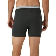 Underwear Boxer Briefs Pack, Cool & Breathable Cotton Underwear for Men, No-Ride-Up, Moisture Wicking, 6 Pack