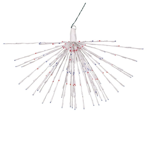 Vickerman 240Lt x 32" White Starburst Blue 5mm Twinkle LED Lights.