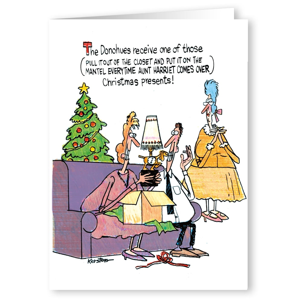 One of those Gifts  Funny Holiday Christmas Cards  18 Cards and 19