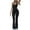 Black, variant on Lady Jumpsuit Women's Jumpsuit Women's Tight Elastic Jumpsuit Yoga Women's Jumpsuits Sleeveless Party Sportswear Bodysuits for Women Black S-L