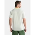 thumbnail image 4 of Athletic Works Men's and Big Men's Mesh Tennis Tee with Short Sleeves, Sizes S-3XL, 4 of 5