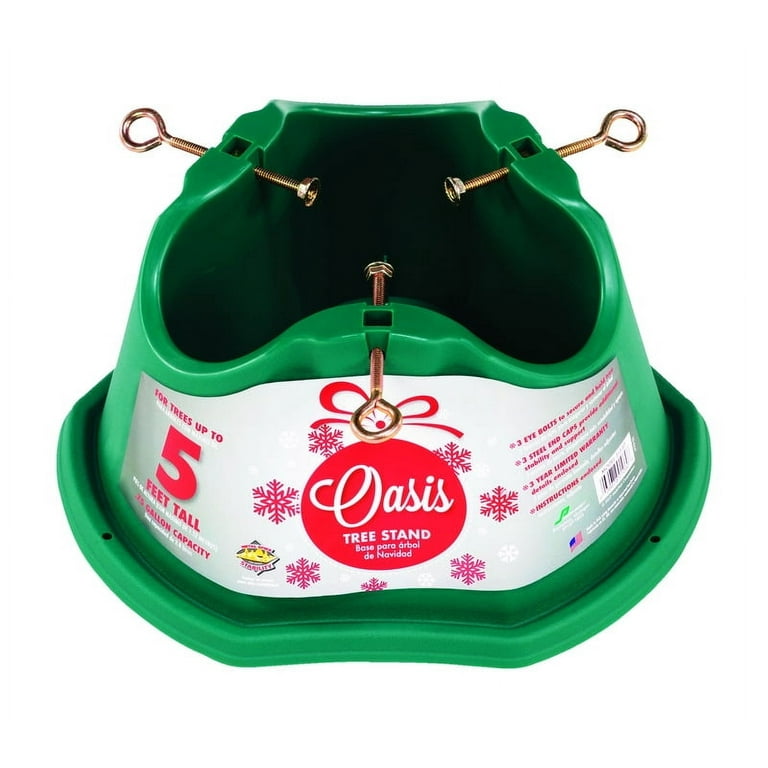 Oasis 313-ST Real Christmas Tree Stand with Water Reservoir Base