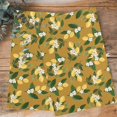 thumbnail image 4 of Lemons Leaves Kitchen Towels Set of 3, Water Absorbent Dish Towel, Summer Fruits Floral Botanical Brown Decorative Hand Towels - Quick Drying Cloth for Cooking Baking, 18x28 Inch, 4 of 8