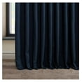 thumbnail image 6 of KeLiang Faux Linen Room Darkening Curtains - 84 Inches Long Extra Wide Luxury Linen Curtains for Bedroom & Living Room (1 Panel), 100W X 84L, Nightfall Navy, 6 of 9