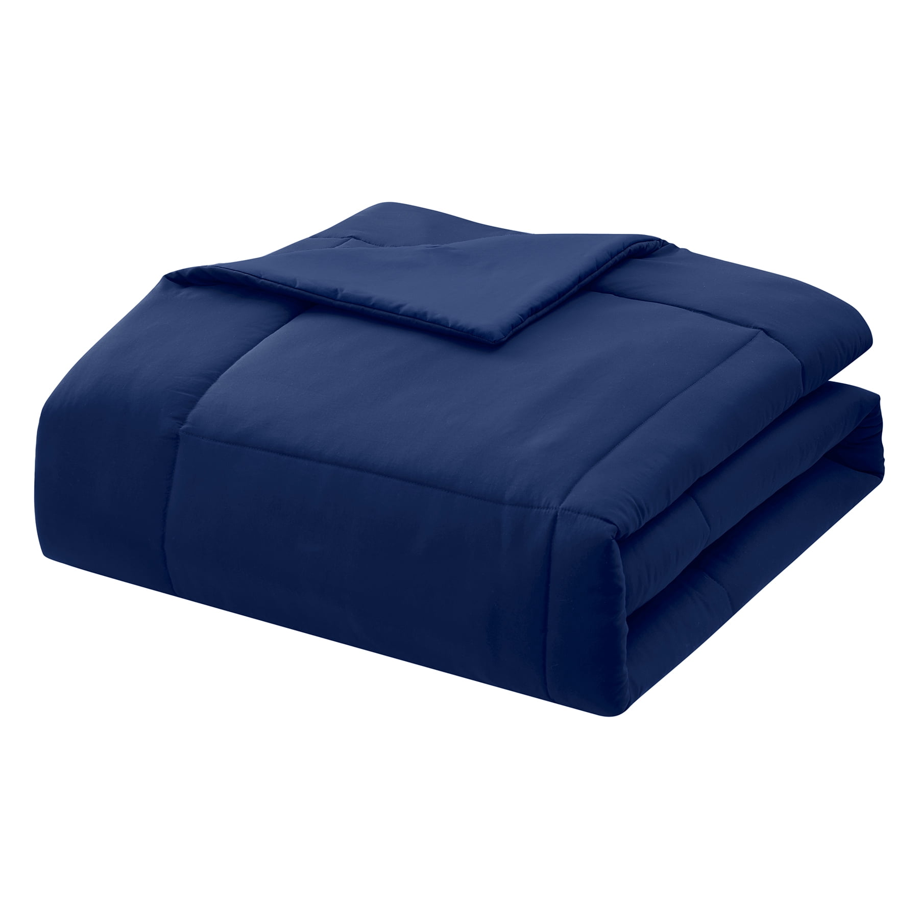 Mainstays All-in-One Reversible Comforter and Sheet Set - 7 Piece, Queen, Navy