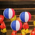thumbnail image 2 of Weiweiguan 4Pcs Foldable 3-color Paper Lanterns Korean Restaurant Decorative Lanterns, 2 of 7