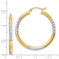thumbnail image 2 of 10k Yellow Gold 3mm Hoop Earrings Round, 2 of 6